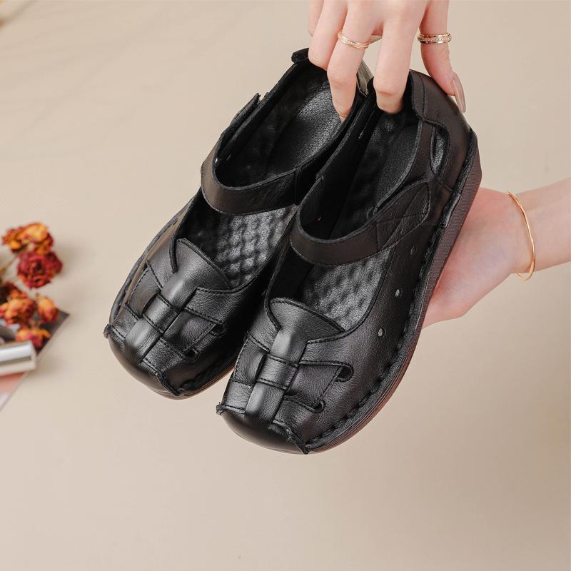 Retro Odinės Rankų darbo Platforminiai Šokių Sandalai Moterims (Pavasaris Vasara)