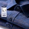 Sugiyama Men's Brushed Cotton Striped Long Sleeve Shirt