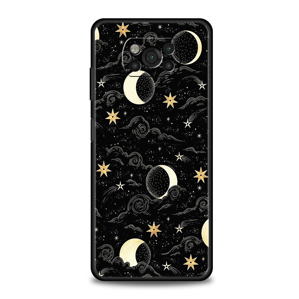 Sun Moon Angel Eyes Phone Case For Xiaomi Mi Poco X3 NFC M3 F4 F3 M4 X4 Pro 5G Note 10 12 Lite 11 11T 10T 13 12T Pro 9T Cover