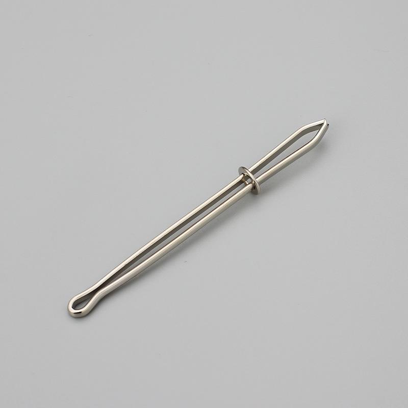 

Stainless Steel Garment Clips DIY Sewing Tools Elastic Band Tape Punch Cross Stitch Threader Wear Elastic Clamp 1pc серебряный