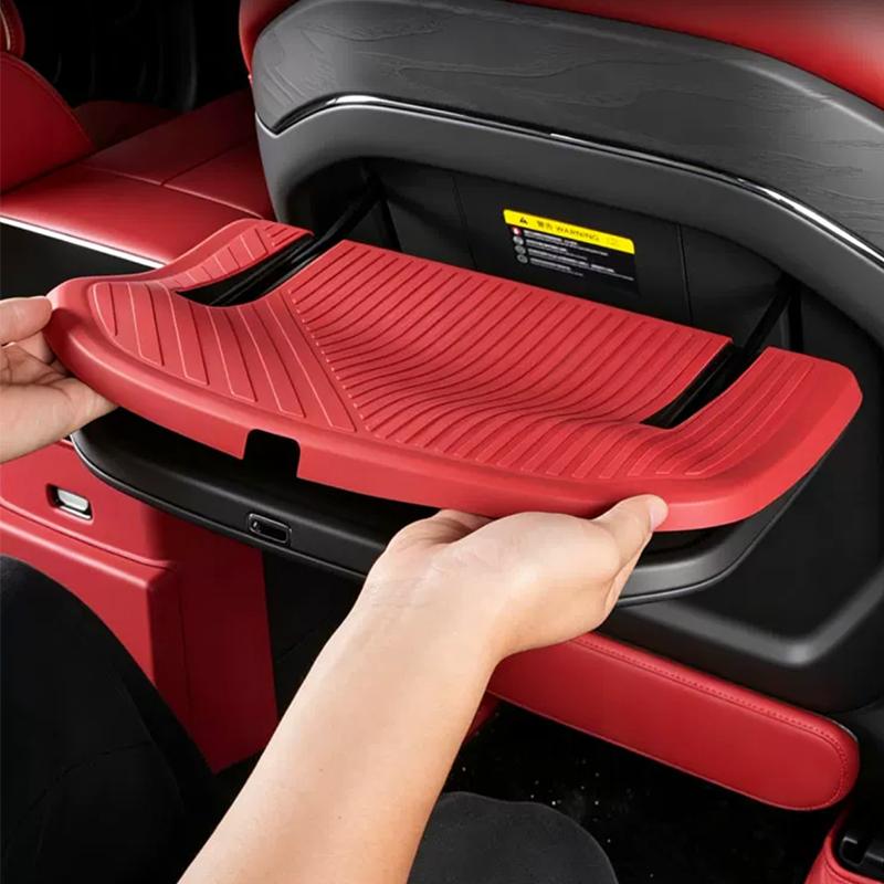 For Zeekr 8X 2026 Car Silicone Cushion Protective Cushion Middle Row Small Table Non-slip Cushion Interior Accessories