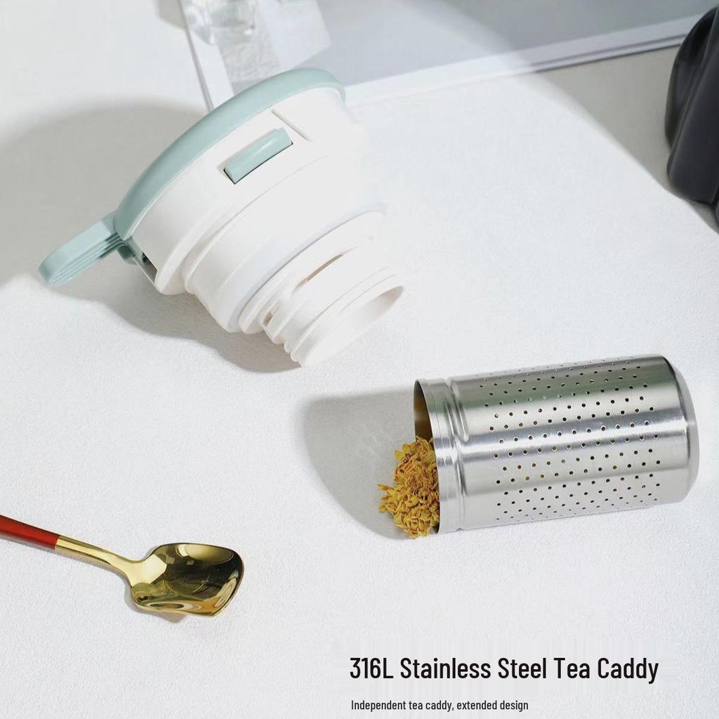 Jinli 304 Stainless Steel Thermal Flask for Home, Office, or Dorm Coffee & Hot Water.