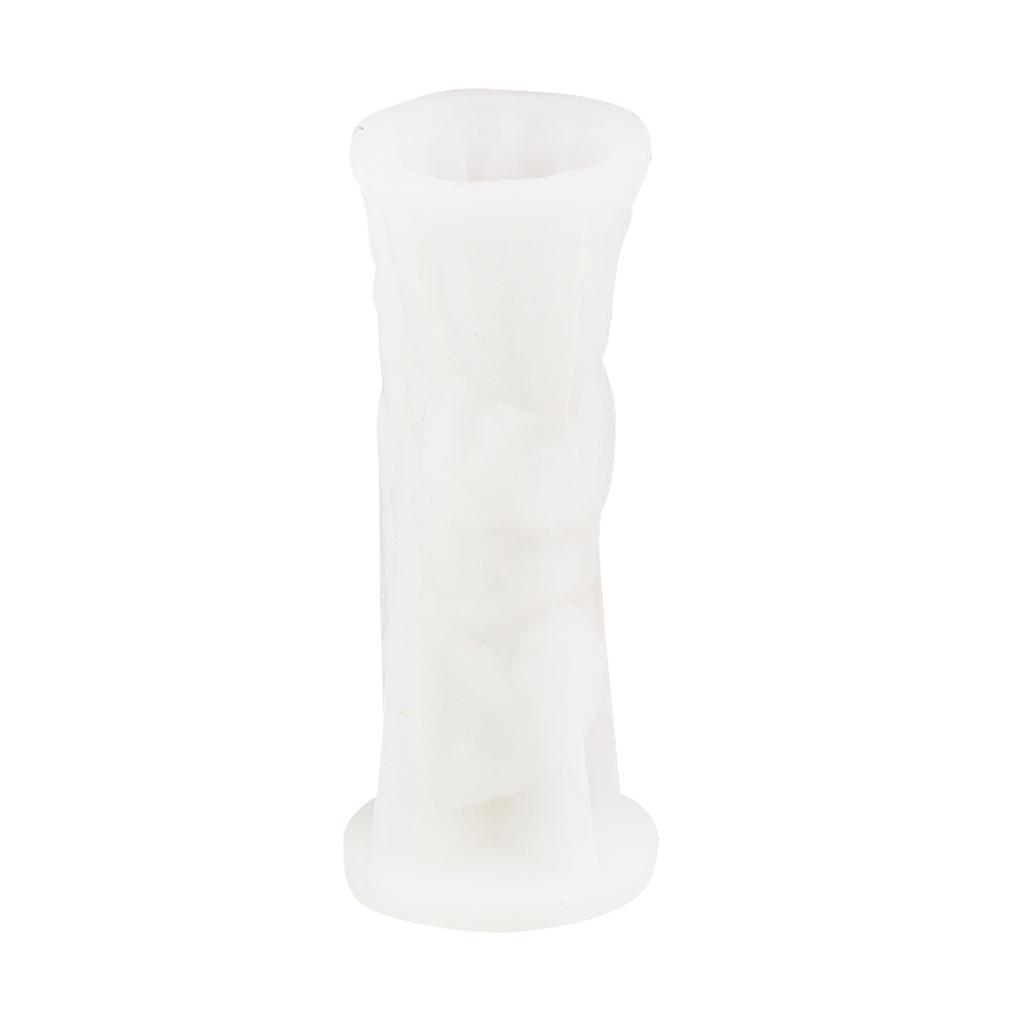 Geometrische Kerzenform, Silikonform zur Kerzenherstellung, wiederverwendbare Kerzenharz-Epoxidform, Gussformen, DIY-Silikonform