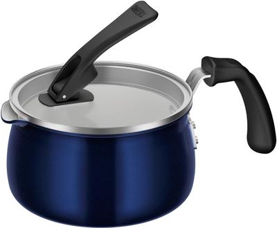 Thermos CeraProtect Series KNC Compatible with Deep 7 Functions In Boil DPBL Multi-Pot IH/Gas Fire, Blue, 1, Boil, Boil, Bake, Fry, Stir-fry, Cook,