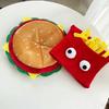 Creativity Party Hamburger Hat Cartoon Halloween Cap Decorative Fries Hat  Halloween Party