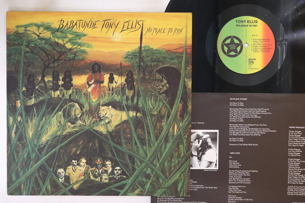 

LP Record TONY ELLIS - No Place To Run MNW93P MNW 1979 Sweden Reggae, Ska & Dub Used