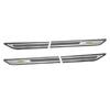 For Lincoln MKC 2015-2019 Chrome Steel Side Air Wing Vent Side Fender Cover Trim