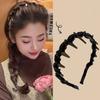 3Pcs Vintage Hairband with Teeth Fashion Non-slip Hairband Fashion Hair Accessories Gifts for Women Girls