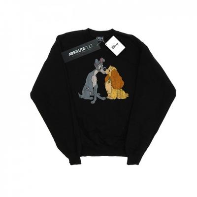 Mens Lady And The Tramp Distressed Kiss Sweatshirt