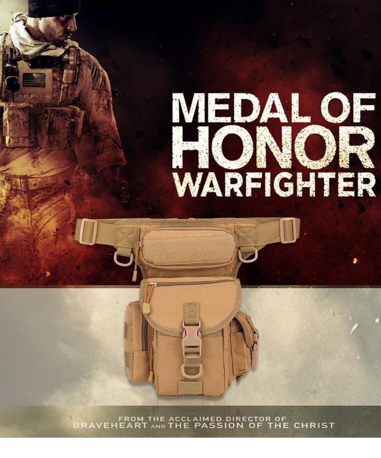 Waterproof Tactical Leg Bag: Multi-Purpose, Wear-Resistant for Cycling & Photography