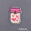 Purple Style Iron On Patch Thermoadhesive Patches For Clothes Anger Baby Girl Embroidery Patch For Hat/T-Shirt Fusible Sewing