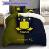 Brøndby IF  Pattern Bedding Quilt Set  Home Decoration  Gift (1 * duvet cover + 2 * pillowcase  without core)
