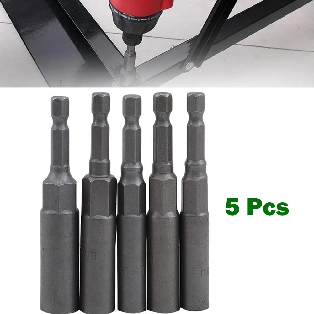 Power Tools Accessories Hex Socket Screwdriver Drill Screwdriver Socket Drill Adapter Driver Tools Electric Screwdriver Set