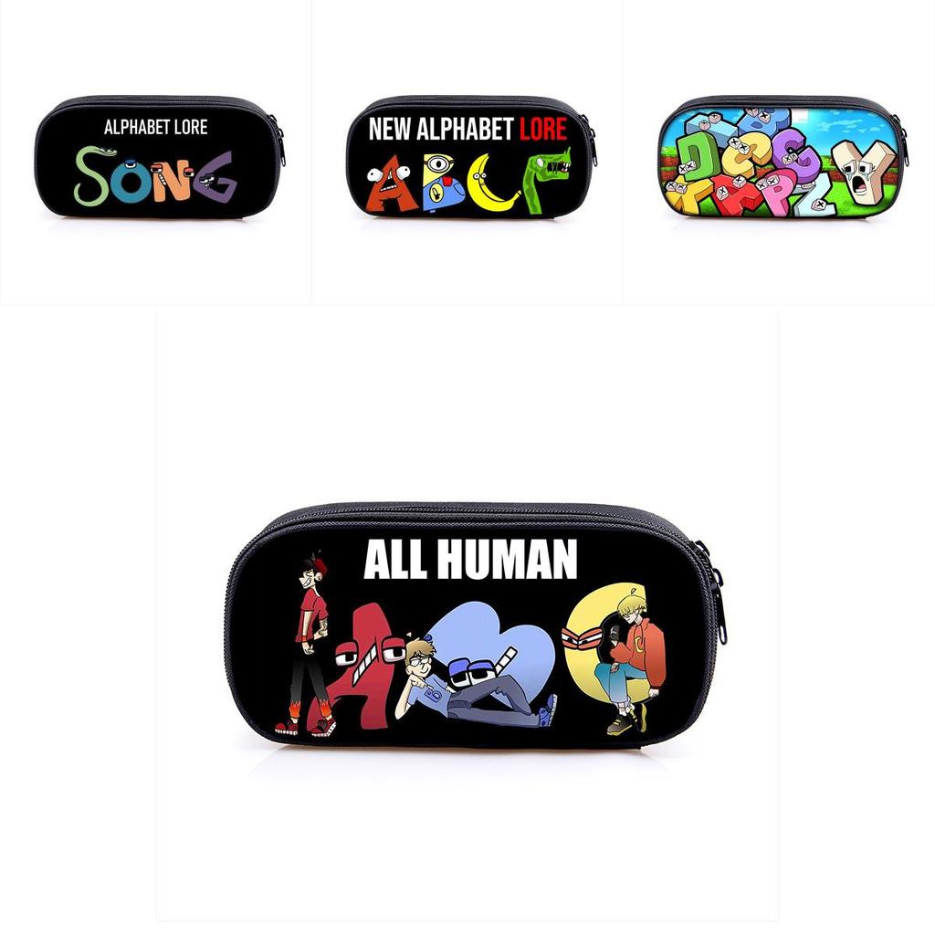 Piórnik Alphabet Lore Duża Pojemność Torba Saszetka Dla Uczniów Prezent