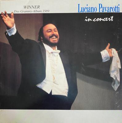 LP Record LUCIANO PAVAROTTI  Luciano Pavarotti In Concert 5726001AP Baierle Records 1987 Germany Classical Used