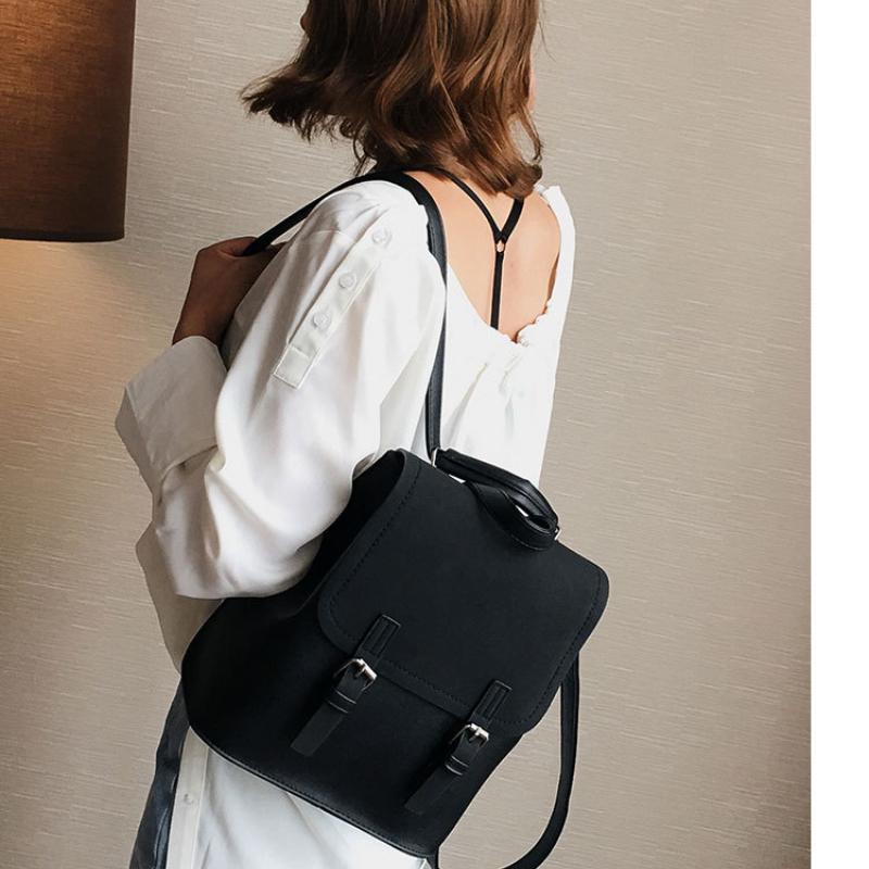 Рюкзак женский противоугонный школьный рюкзак легкая сумка через плечо сумка дорожная — фото 7