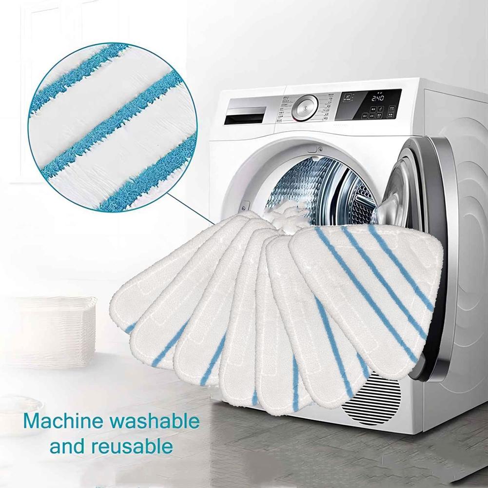Blue Microfiber Mop Pads Replacement Cleaning Pads For Steam Mops Replacement Mop Pads Microfiber Cleaning Pad