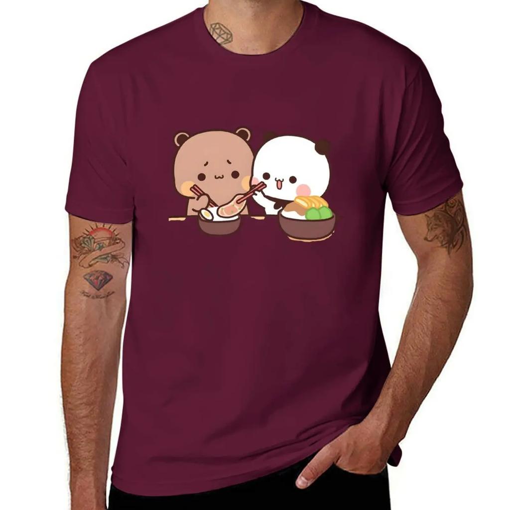 bubu dudu dancing in love T-Shirt tops for a boy street wear mens designer clothes