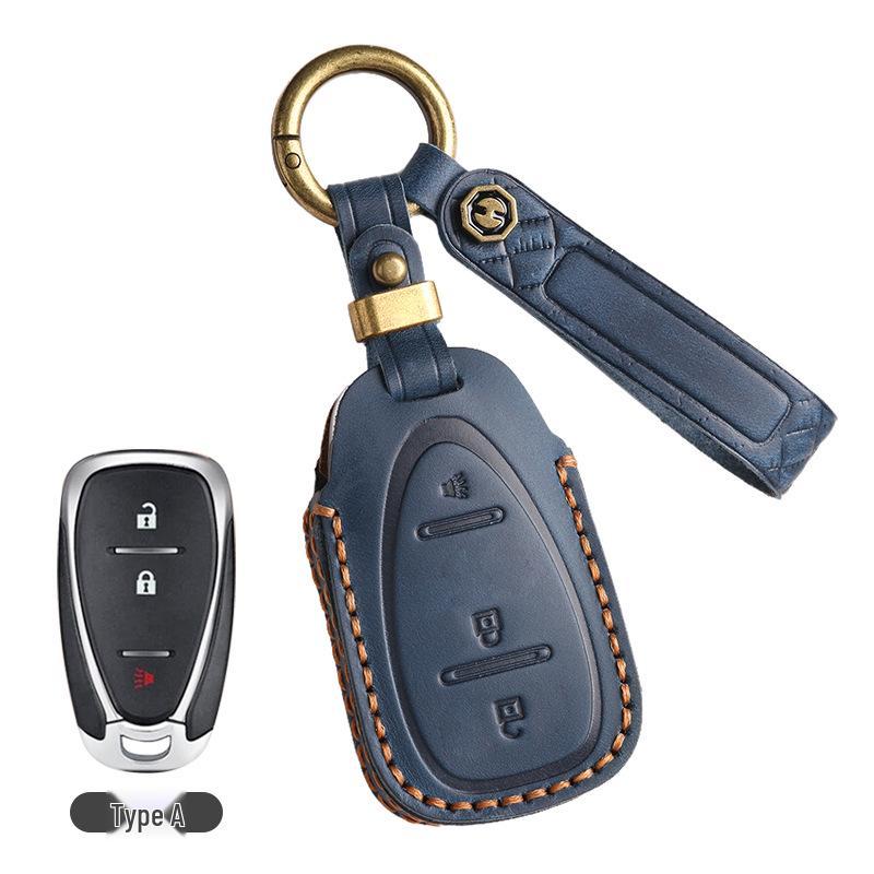 

Чехол для ключа Chevrolet для Equinox, Malibu XL, Blazer, Tracker, Onix, Orlando и Cruze - Совместим с 23 моделями