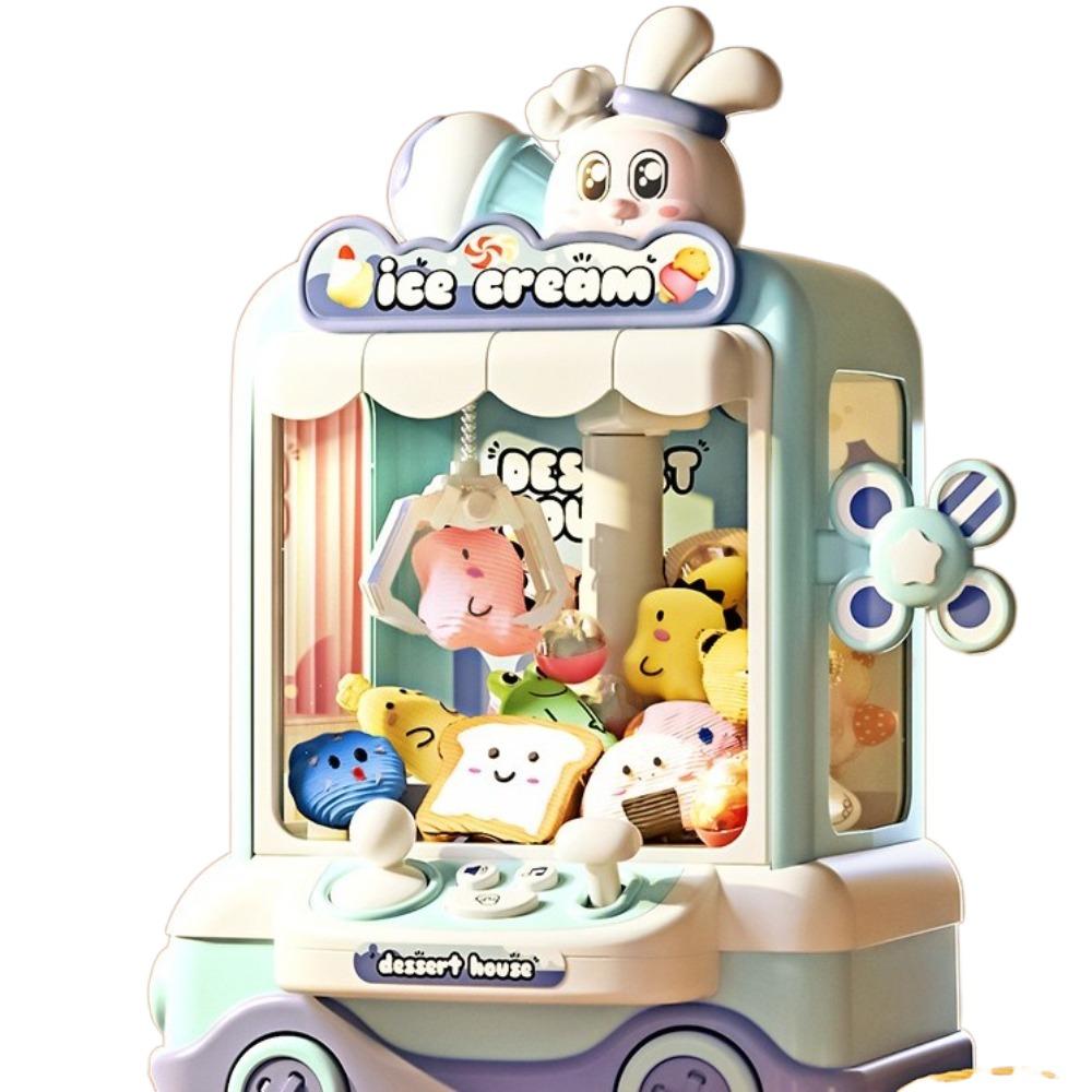 Mașină cu Păpușă Iepure de Desene Animate Păpușă Aleatorie Păpușă de Pluș Arcade Mașină Nouă de Apucat Păpuși Cadou pentru Copii