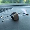 Multifunction in-car Glasses Support Zinc Zinc Zinc Alloy&Leather Sunglasses Display Stand  Gift