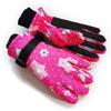 Children's Printed Electric Bike Gloves: Warm, Waterproof, Windproof Ski & Outdoor Cycling Gloves
