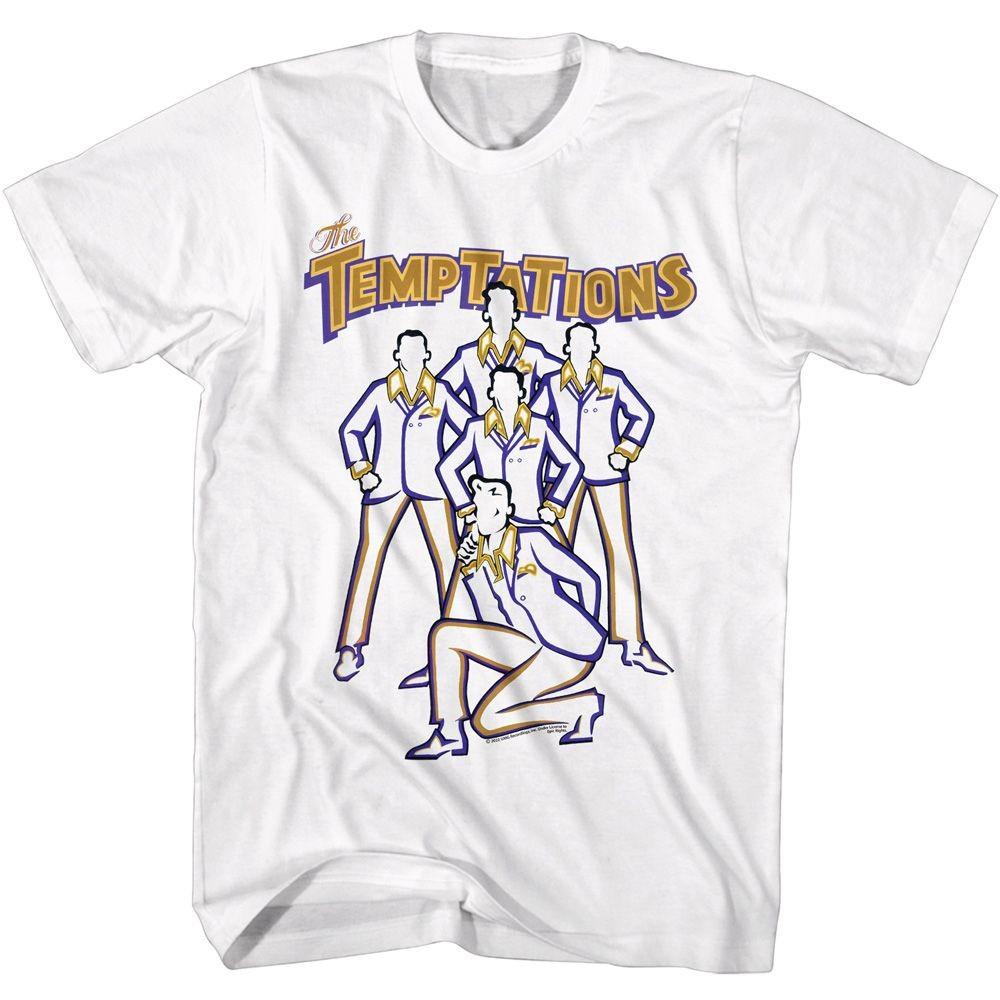 Temptations Line Art Music Shirt