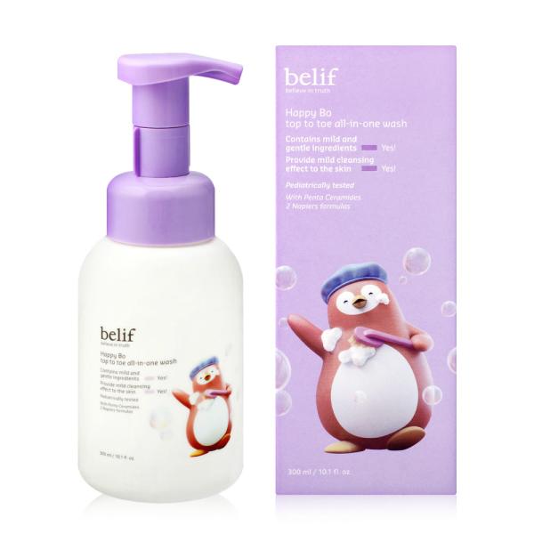 

Belief Happy Bo Top-to-Toe All-in-One Wash 300ml