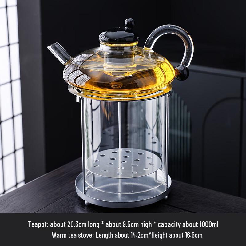 Outdoor Camping Transparent Tea & BBQ Stove