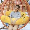 Gudetama Large Plush Toy Kawaii Egg Cartoon Anime Plush Toy Soft Plushie Cylindrical Pillow Girl Sleeping Pillow Christmas Gift