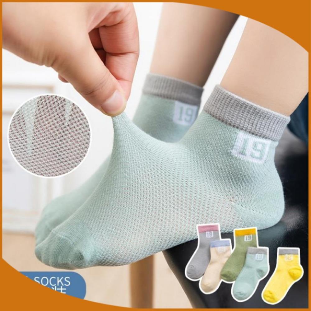Skarpetki dziecięce Wiosna, Jesień i Zima Chłopięce skarpetki z siateczki Skarpetki podłogowe dla dziewczynek Skarpetki dziecięce