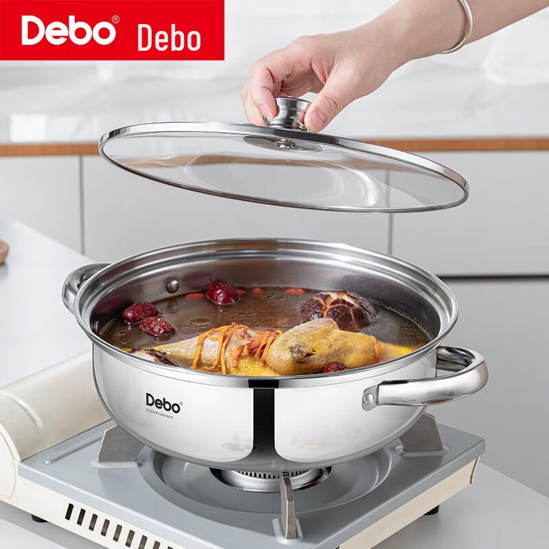 Debo 26cm Stainless Steel Multi-Purpose Pot (Lucas-Dep-33)