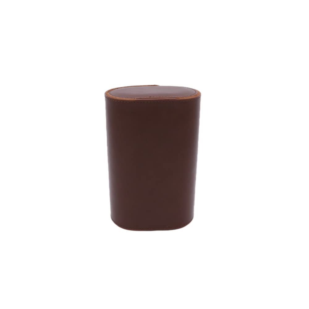 Eono Leather Watch Roll Watch Storage Watch Collection Case - Box, Box, Case, (2nd Place, Brown)
