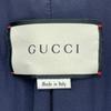 GUCCI 455739 2018 Navy Wool Chester Coat coat 36 NavyUsed