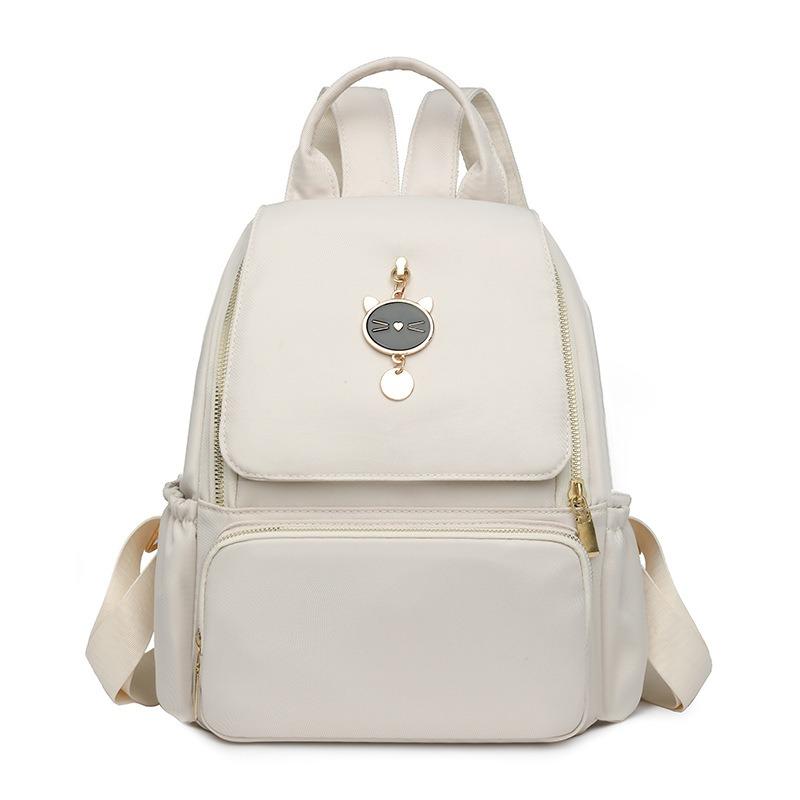 Spring new backpack nylon Oxford large-capacity bag women's simple casual backpack