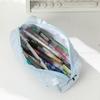 Bowknot Pattern Pencil Case for Student Girl Women Large Capacity Pen Pouches Pencil Organizers Bag Travel Cosmetic Bag