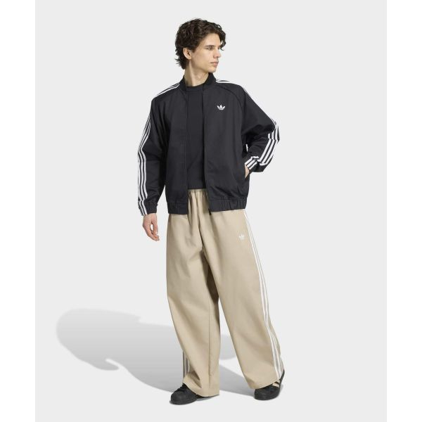 adidas Originals SST Adicolor Striped Logo Pattern Zip Long Sleeve Jacket Men Jackets KR1371