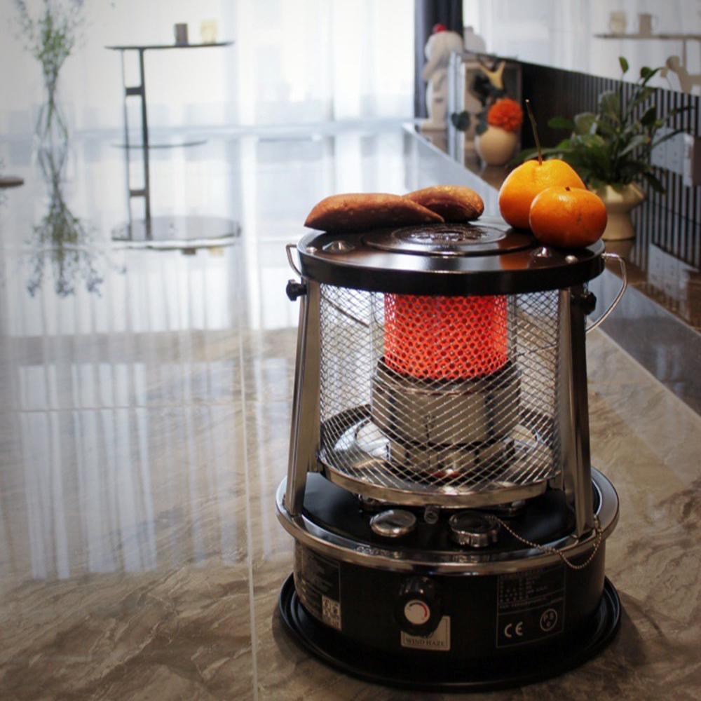 Liftable Kerosene Stove Heater Outdoor Tent Kerosene Stove Multifunctional Hiking Heating Cooking