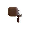 Solid color beaded heart case suitable for AirPods Pro 1st generation, 1st generation Pro 1st generation Apple Bluetooth earphone case