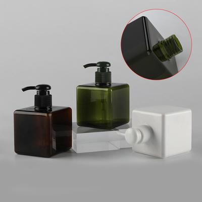 250ml Plastic Square Clear Bottle Liquid Soap Whipped Mousse Points Bottling Shampoo Lotion Shower Gel Pump