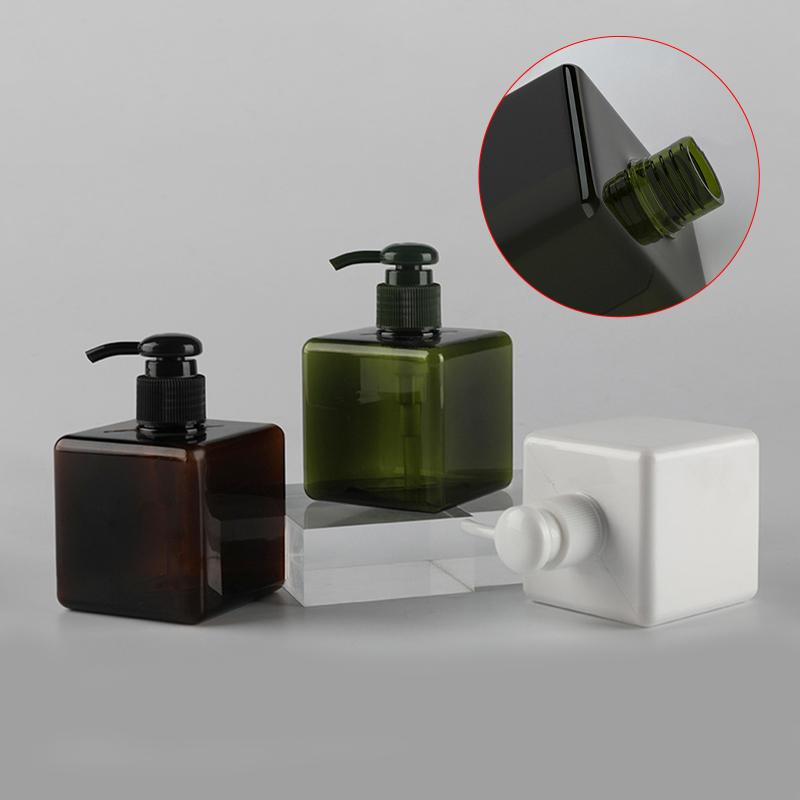 Losjono buteliukas plastikinis skaidrus tuščias nešiojamas šampūno išpilstymo buteliukas