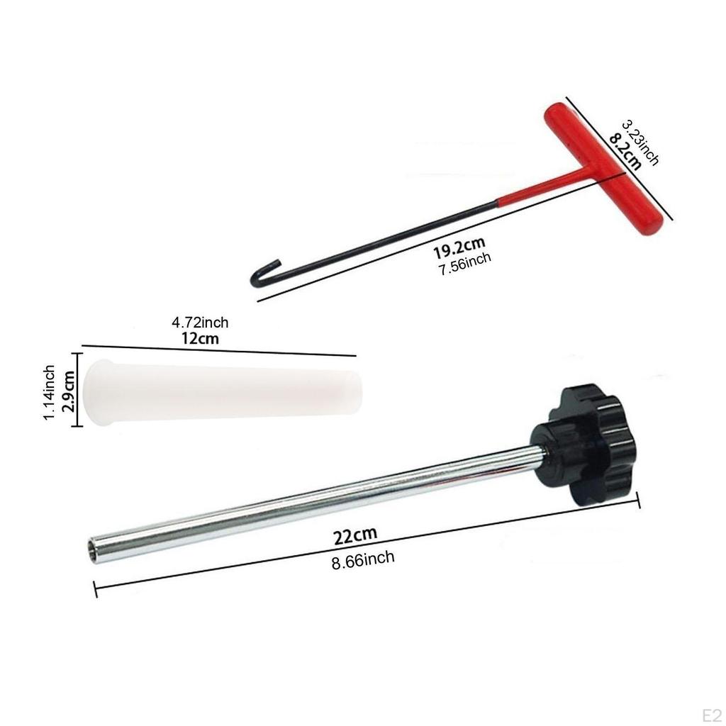 Quick Change Tire Valve Tool Kit Directly Replace High Reliability Sturdy Universal Stem