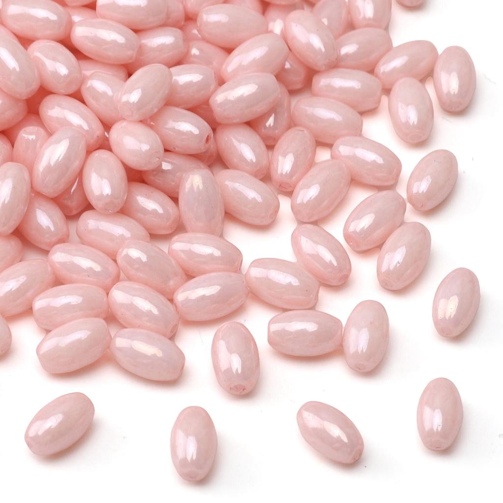 Domestic Glass Solid Color Cream Baked Paint Seed Beads for DIY 52 Pcs