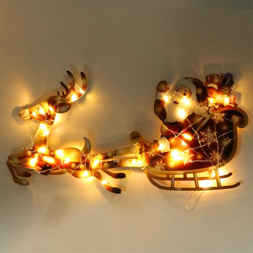 Glowing  With Wapiti Holiday Decoration Outdoor Decoration