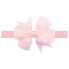 Children's headband, solid V-shaped ribbon, dovetail baby bow headband 21 colors