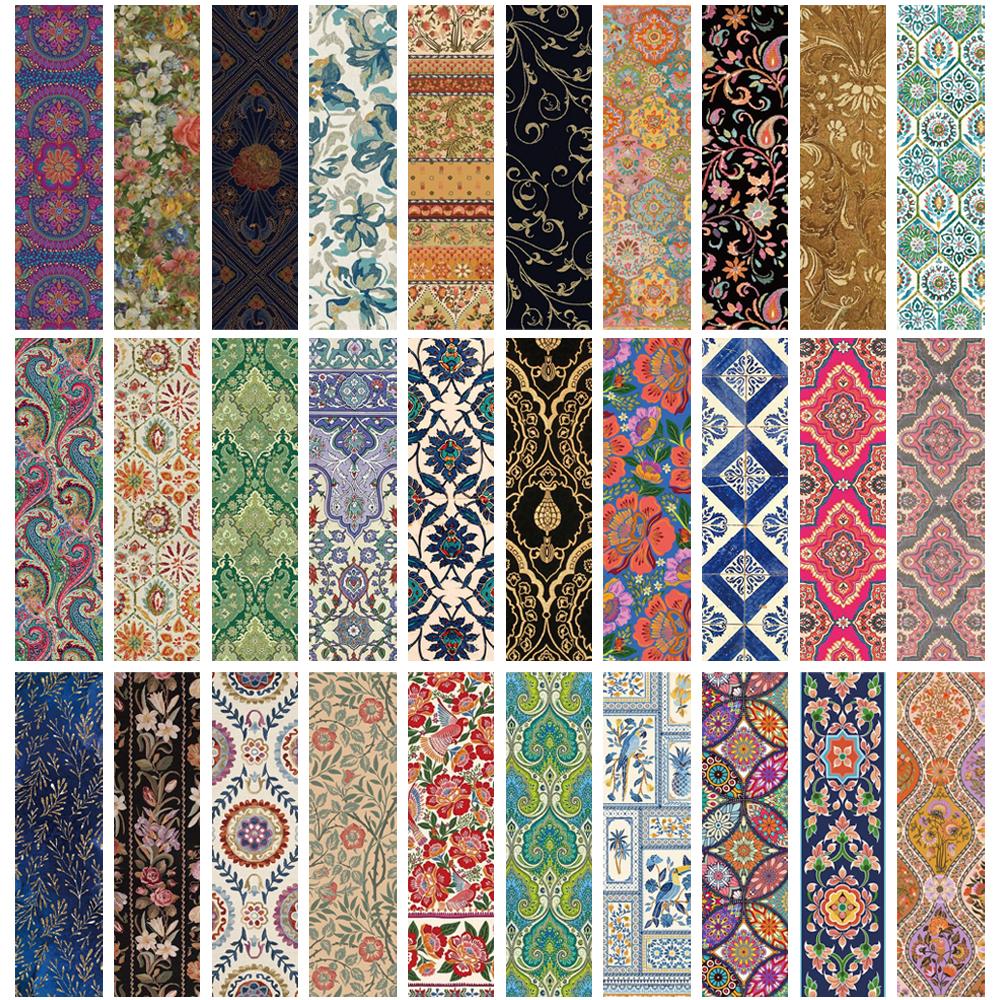 

30 шт. Закладки с классическими узорами, граффити, ретро, для комнаты, сделай сам, мультяшный подарок, персонализированные, для гостиной, багажа, уникальные подарки, для комнаты, прочные