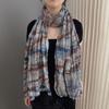 Folded Warm Scarf Cotton Neckerchief New Silk Scarf  Autumn Winter