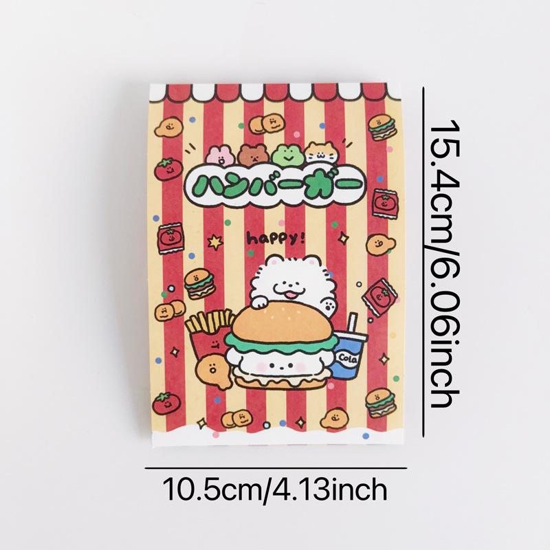 Firework Waterfall Pull-out Greeting Card: Cartoon Animals DIY Handmade Festive Gift