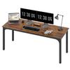 Desk, Computer Table, Rustic Design, Plenty of Space, Particleboard, Brown
