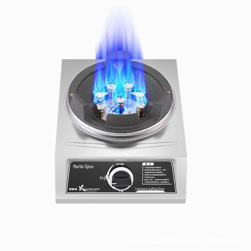 Single Burner Tabletop Gas Stove for Home and Commercial Use